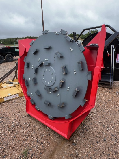 Skid Steer Disc Mulcher 64" Hi Flow