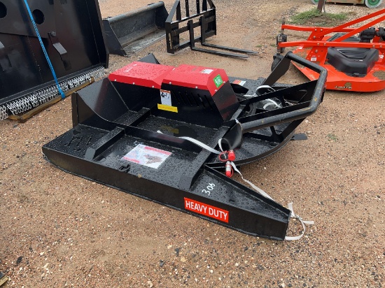 72" Skid Seer 4 Blade Brush Cutter