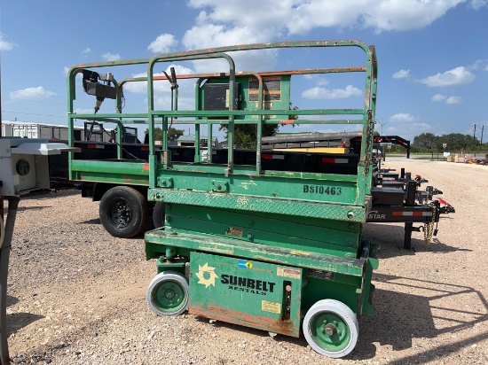 JLG Scissor Lift Dead Batteries
