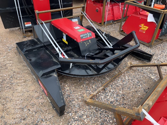 Skid Steer 72" 4 Blade Brush Cutter 60HP Gear Box