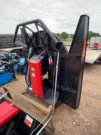 Skid Steer 72" 4 Blade Brush Cutter 60HP Gear Box