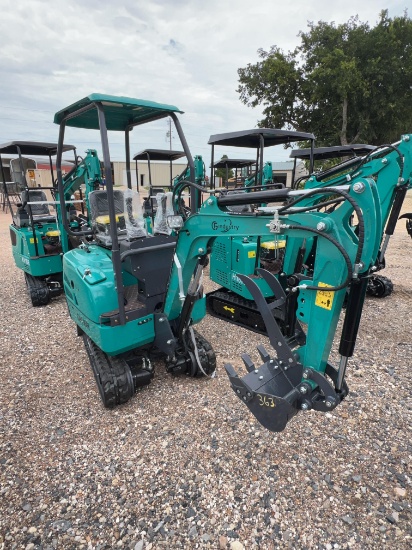 QK16R Mini Excavator Hydraulic Thumb Gas Powered