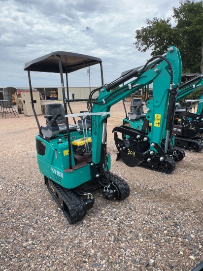 KV16R Mini Excavator Gas Powered