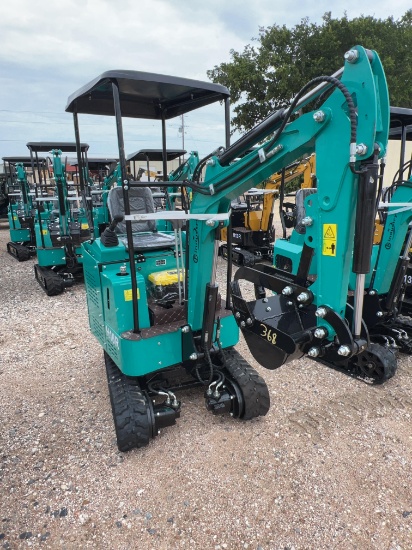 H16R Mini Excavator Gas Powered