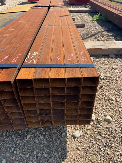 35 Pieces - 2" x 3 " x 10' Rectangle Tubing 350' Total - 14 Gauge SOLD BY THE BUNDLE
