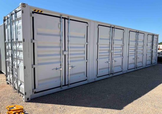 40' One Trip Hi Cube Container with 4 Sets of Side Doors LYGU4190447