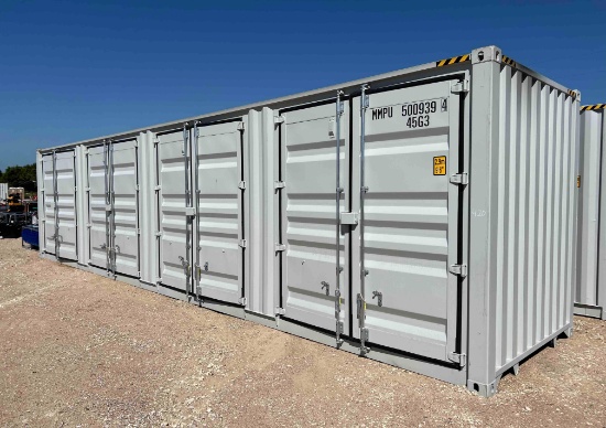 40' One Trip Hi Cube Container with 4 Sets of Side Doors MMPU5009394
