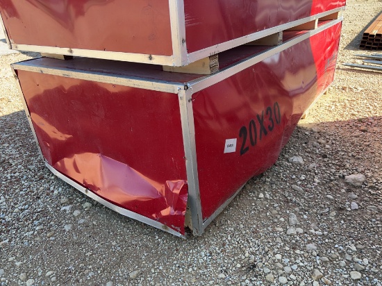 20' x 30' All Steel Carport NOTE - This Box has Damage from Shipping