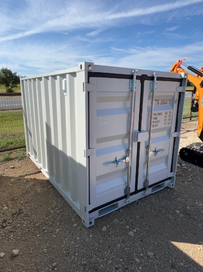 9' Container Double Front Doors and Side Doors & Windows 69" Tall CTTN0900119