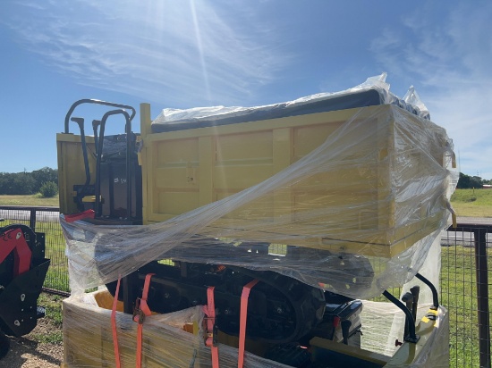 Ride On Crawler Dumper Gas Powered
