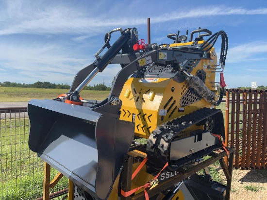 SSL60 Stand On Mini Tracked Skid Steer Gas Powered