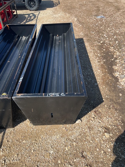 New 90" Steel Feed Trough SOLD ONE PER LOT