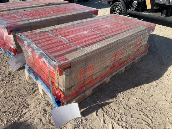 40' - 6 Section Metal Storage Rack SOLD ONE PER LOT