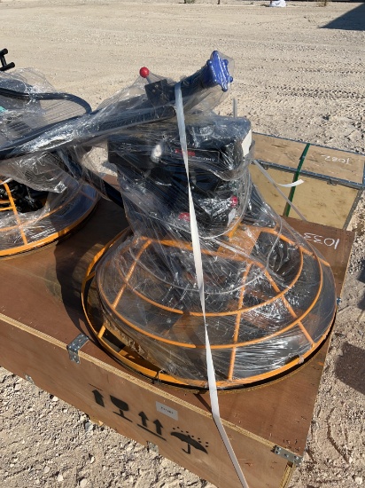 Walk Behind Concrete Power Trowel Gas Powered SOLD ONE PER LOT