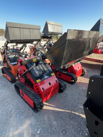 FT380 Stand on Mini Tracked Skid Steer Gas Powered