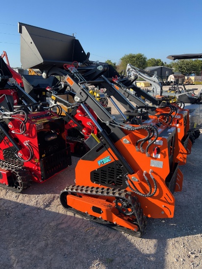 FT36C Stand on Mini Tracked Skid Steer Gas Powered