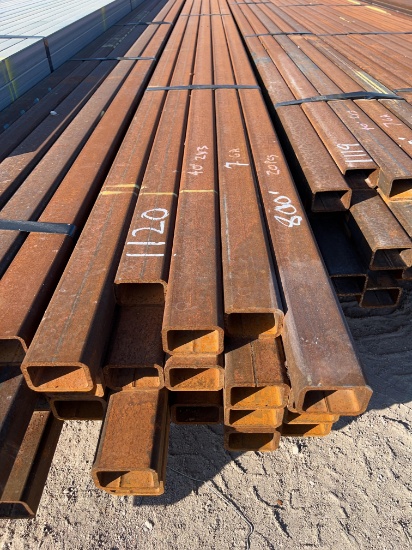 800' - 2 x 3 - 7 Ga. Tubing 20 Pieces - 40' Long 800' TOTAL SOLD BY THE BUNDLE