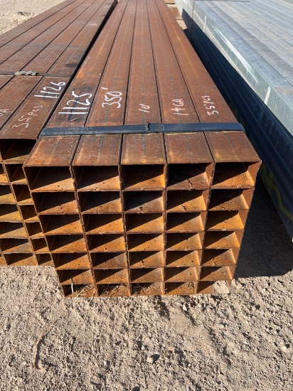 35 Pieces - 2'' x 3'' Square Tubing 10' Long - 14 Ga 350' TOTAL SOLD BY THE BUNDLE