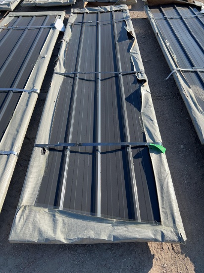 50' Sheets - 12' Galvalume Roofing Sheets - Black SOLD BY THE SHEET 50 TIMES THE MONEY MUST TAKE ALL