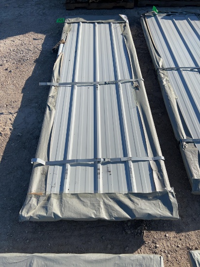 50' Sheets - 10' Galvalume Roofing Sheets - White SOLD BY THE SHEET 50 TIMES THE MONEY MUST TAKE ALL