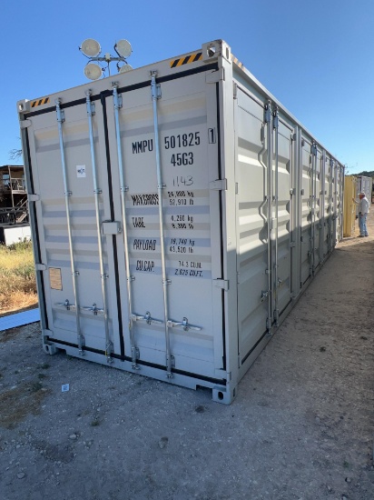40' Hi Cube Container with 4 Sets of Side Doors MMPU5018251