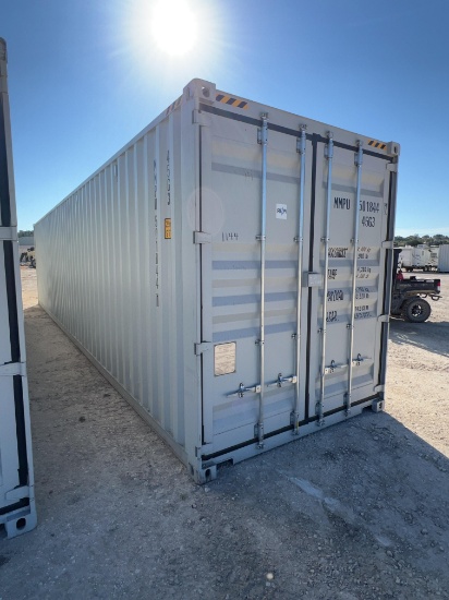 40' Hi Cube Container with 4 Sets of Side Doors MMPU5018441