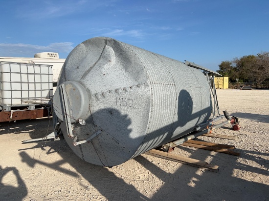 20' Overhead Feed Bin with Auger