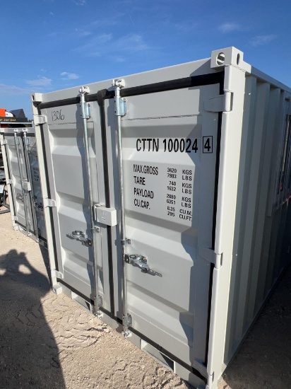 10' Container with Door and Window W 72" x 120" x 79" H CTTN1000244