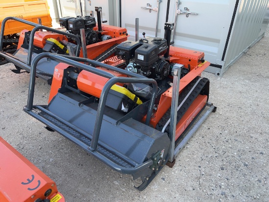 Remote Control Lawn Flail Mower - 41'' Gas Powered