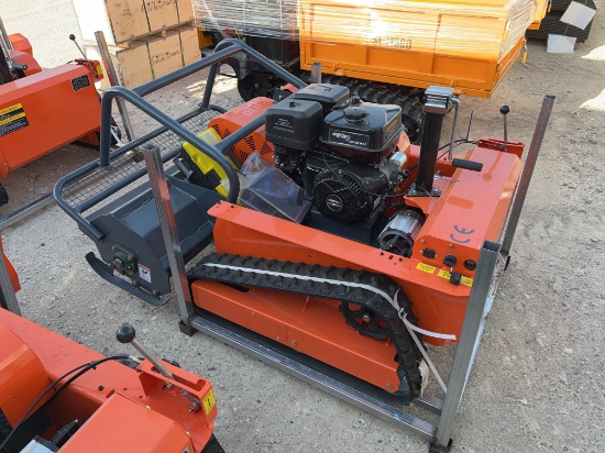 Remote Control Lawn Flail Mower - 41'' Gas Powered