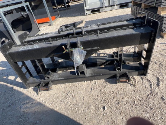 Wolverine Skid Steer Pallet Fork Frame Only SOLD ONE PER LOT