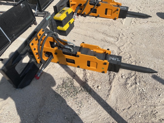 Skid Steer Hydraulic Breaker SOLD ONE PER LOT