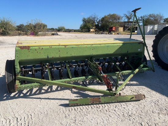 John Deere 8300 Double Run Grain Drill with Marker Cylinder 20 Drop - 10' Spacing Press Wheels