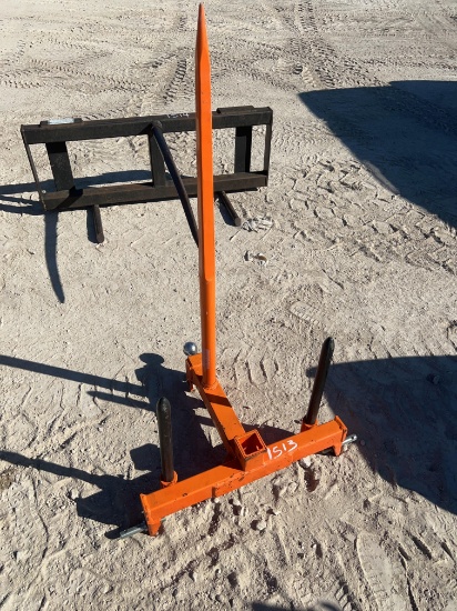 3PT Hay Spear with Trailer Hitch