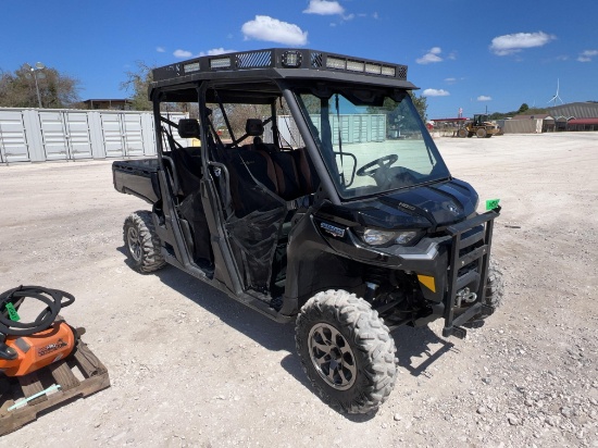 2022 Can Am Defender HD10 Lone StarCrew 4x4 - Winch - Eagle MTX Hard Top with Lights All Around 197