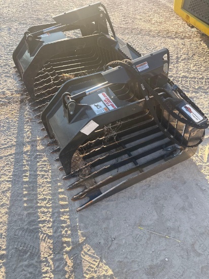 Stout HD 72-3 Rock Grapple Bucket Slightly Used