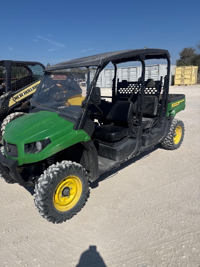 2024 John Deere Gator XUV 560E S4 Showing 494 Hours Missing 1 Front Headlight and has Some Scratches
