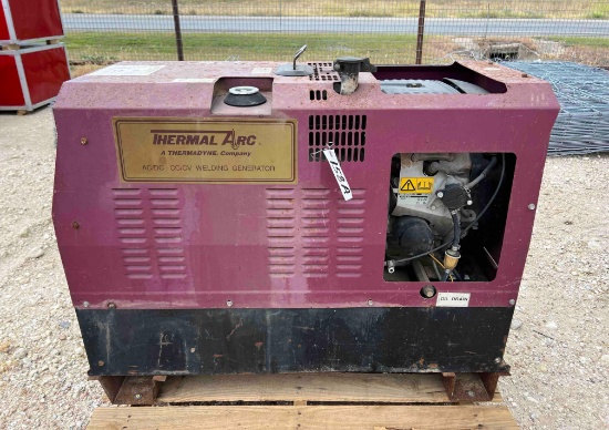 Thermal Arc AC/DC - CC/CV Welder Generator with Leads Runs and welds.