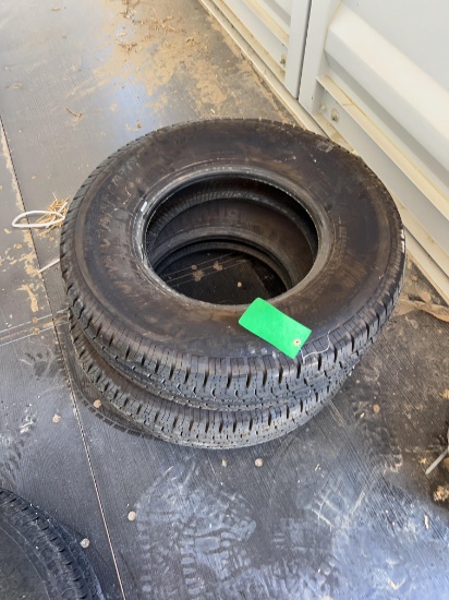 2 - ST235/80R16 Trailer Tires Tires Only SOLD BY THE TIRE TWO TIMES THE MONEY MUST TAKE ALL