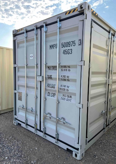 40' One Trip Hi Cube Container with 4 Sets of Side Doors MMPU5009753
