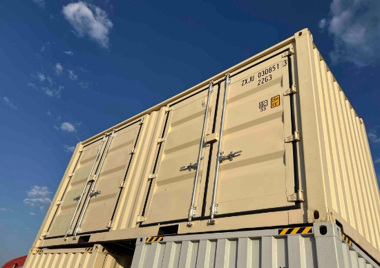 One Trip 20' Container with 2 Sets of Side Doors ZXJU0308513