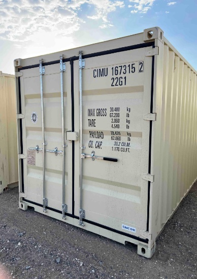 One Trip 20' Container CIMU1673152