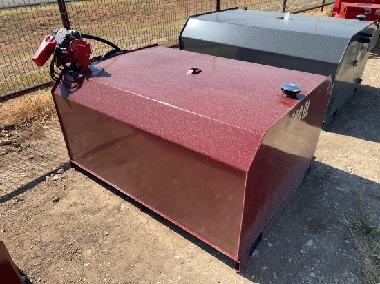 New 300 Gallon Fuel Tank with 12 Volt 20 GPM Pump