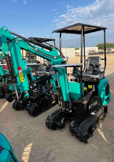 KT13R Mini Excavator Gas Powered