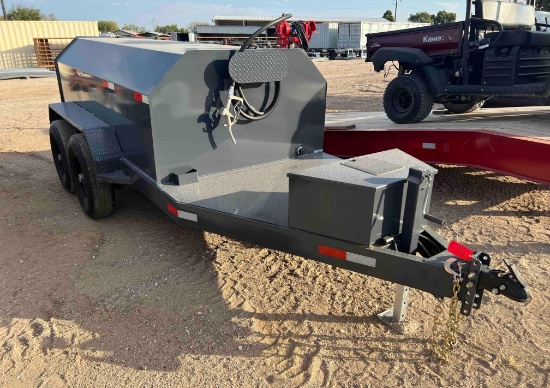 2026 X Star 990 Gallon Fuel Trailer with 12 Volt Pump VIN 39825 MSO, $35 Fee Plus Registration Fees