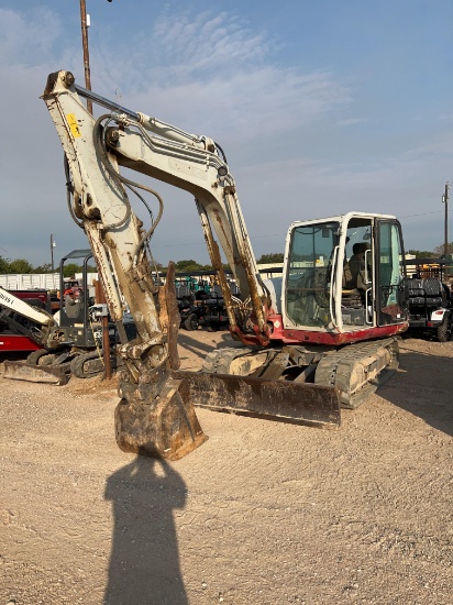 Takeuchi TB290 Excavator Cab Air Hydraulic Thumb 5472 Hours Runs and Works