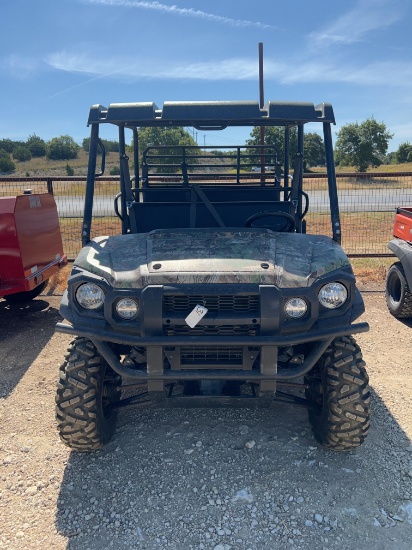 Kawasaki 4x4 Mule ProFXT 631 Hours Runs Good No Title