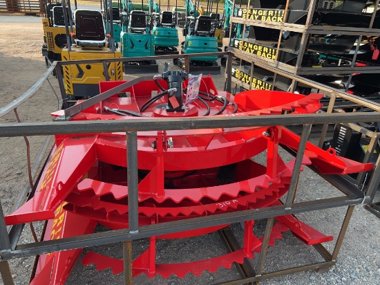 AGT Heavy Duty Rotary 3 Blade Brush Cutter 72'' Hi Flow SOLD ONE PER LOT