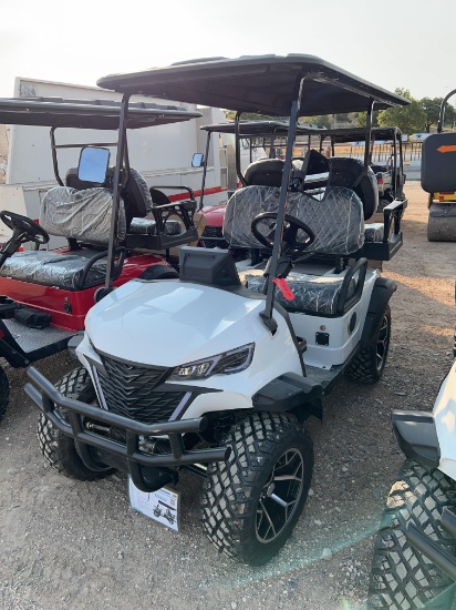 Future FT-GC22S 4 Seat Golf Cart - White 60 Volt 3.5KW Motor