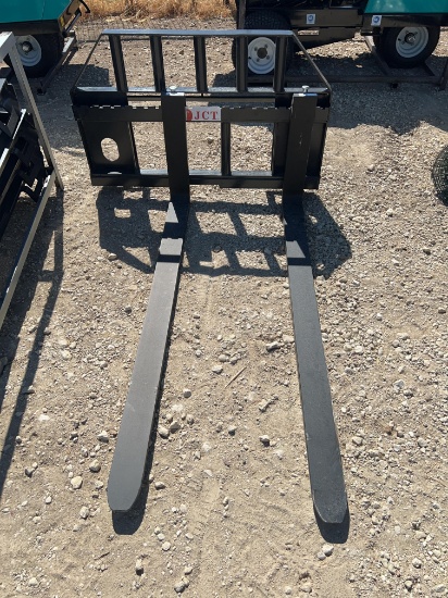 Skid Steer Pallet Forks -- 60" forks SOLD ONE SET PER LOT